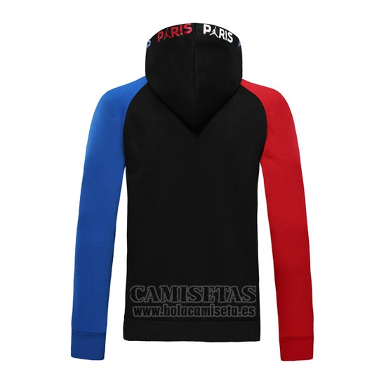 Chaqueta con Capucha del Paris Saint-Germain 2020-2021 Azul y Rojo